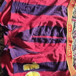 Barcelona FC Red and Blue Boxer Briefs